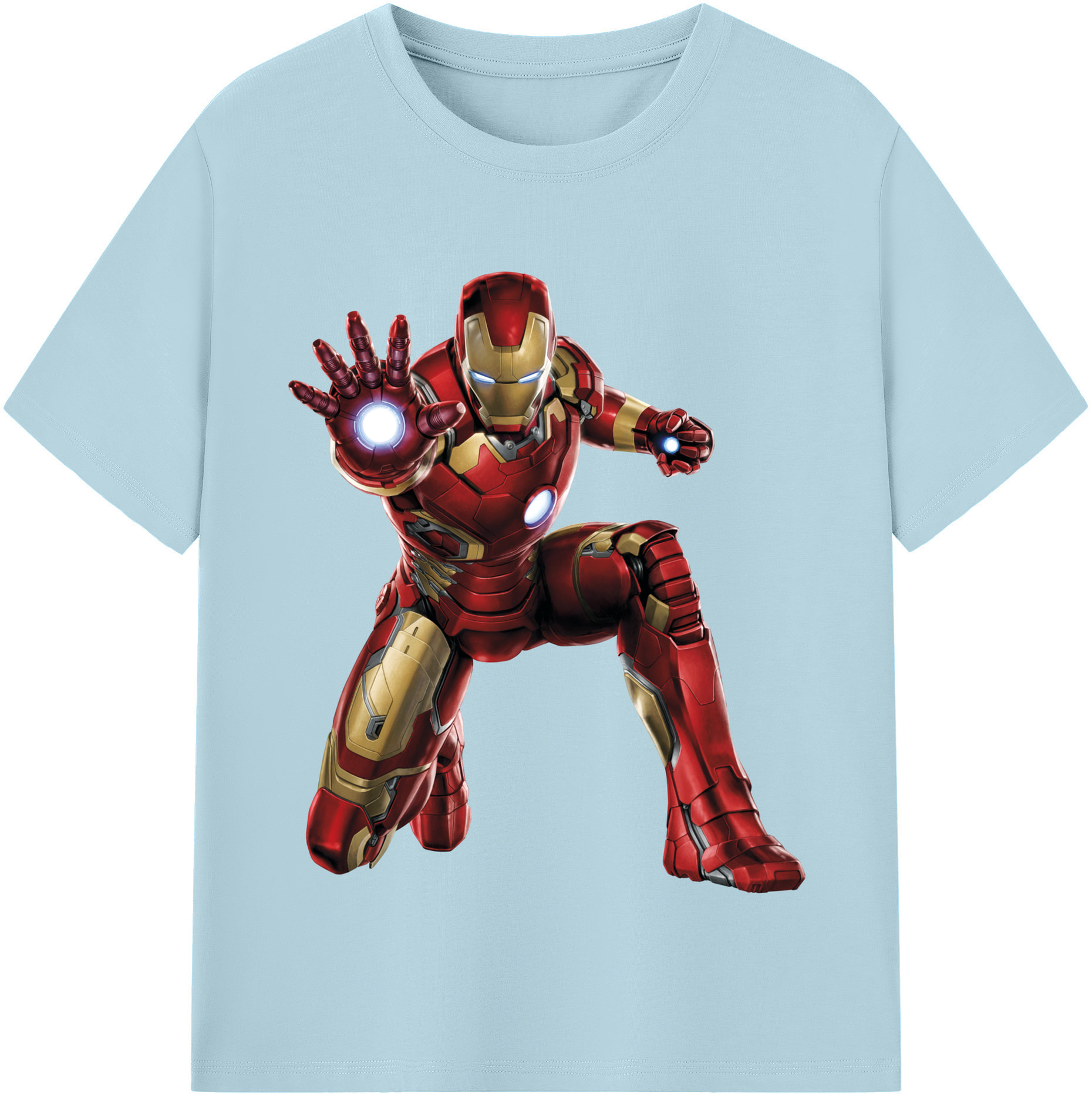 （画像用） アベンジャーズ The Avengers 綿100％半袖Tシャツ（フロントプリント）